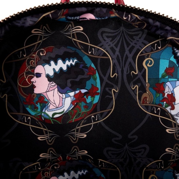 NWT Bride of Frankenstein Universal Monster Mini Backpack - Picture 4 of 4